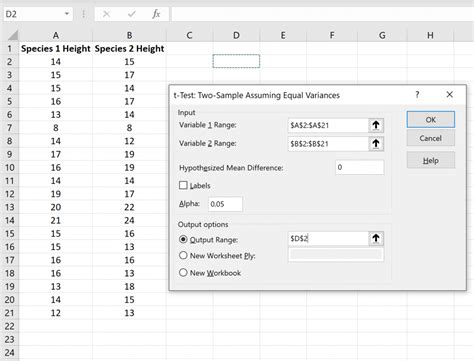 how to interpret t test results in excel|T Test in Excel: Easy Steps .